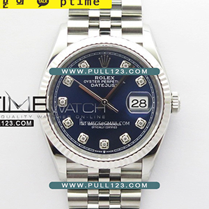 [3235 MOVE] Rolex DateJust 36mm 126234 Jubilee Bracelet 904L SS VS 1:1Best Edition - 롤렉스 데이져스트 오토매틱 쥬빌레 브레이슬릿 베스트에디션