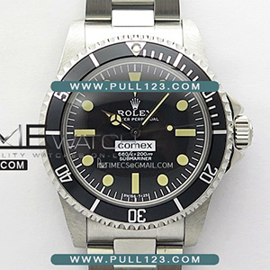 [2836 MOVE] Rolex Vintage Submariner Comex No Date SS JK Best Edition - 롤렉스 빈티지 서브마리너 코멕스 논데이트 베스트에디션