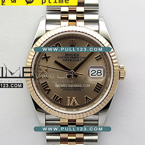 [3235 MOVE] Rolex DateJust 36mm 126231 Jubilee Bracelet 904L SS/RG VS 1:1 Best Edition - 롤렉스 데이져스트 오토매틱 쥬빌레 브레이슬릿 베스트에디션