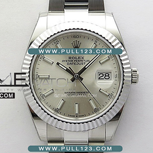 [3235 MOVE] Rolex DateJust 41mm 126334 Oyster Bracelet 904L SS AR+F 1:1Best Edition - 롤렉스 데이져스트 오토매틱 베스트에디션