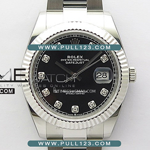 [3235 MOVE] Rolex DateJust 41mm 126334 Oyster Bracelet 904L SS AR+F 1:1Best Edition - 롤렉스 데이져스트 오토매틱 베스트에디션