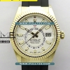 [9001 MOVE] Rolex Sky-Dweller 336238 904L YG NOOB 1:1 Best Edition - 롤렉스 스카이 드웰러 베스트 에디션