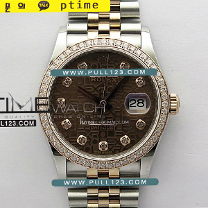 [3235 MOVE] Rolex DateJust 36mm 126281RBR Jubilee Bracelet SS/RG APS 1:1Best Edition - 롤렉스 데이져스트 오토매틱 베스트에디션