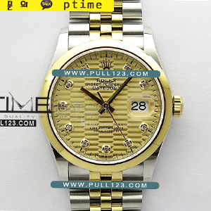 [3235 MOVE] Rolex DateJust 36mm 126203 Jubilee Bracelet SS/YG APS 1:1Best Edition - 롤렉스 데이져스트 오토매틱 베스트에디션