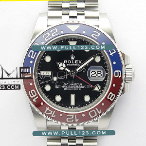 [3285 MOVE] Rolex GMT-Master II 126710 BLRO Blue/Red Jubilee Bracelet 904L SS V2 Clean 1:1Best Edition - 롤렉스 지엠티 마스터 쥬빌리 베스트에디션