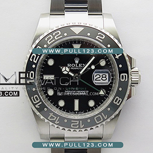 [3285 MOVE] Rolex GMT-Master II 126710GRNR Black/Gray Oyster Bracelet 904L SS Clean 1:1Best Edition - 롤렉스 지엠티 마스터 오이스터 브레이슬릿 베스트에디션