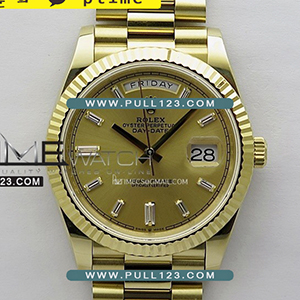 [2836 MOVE] Rolex DayDate 40mm 228238 904L YG QF 1:1 Best Edition - 로렉스 데이데이트 베스트에디션