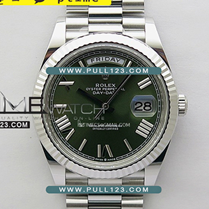 [3255 MOVE] Rolex DayDate 40mm 228239 904L SS/Cu-W THB 1:1 Best Edition - 로렉스 데이데이트 베스트에디션