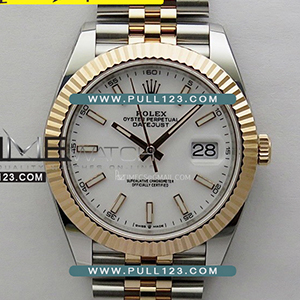 [3235 MOVE] Rolex DateJust 41mm 126331 Jubilee Bracelet 904L SS/RG AR+F V3 1:1Best Edition MD - 롤렉스 데이져스트 오토매틱 투톤콤비 쥬빌레 브레이슬릿 베스트에디션