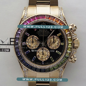 [4130 MOVE] Rolex Daytona 116599 RBOW Rainbow RG ZF 1:1 Best Edition - 롤렉스 데이토나 레인보우 베스트에디션