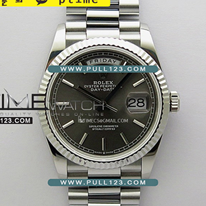 [무브먼트 선택] Rolex DayDate 36mm 128239 Gain Weight SS QF 1:1 Best Edition - 로렉스 데이데이트 베스트에디션