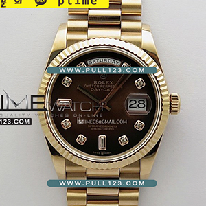 [무브먼트 선택] Rolex DayDate 36mm 128235 Gain Weight RG QF 1:1 Best Edition - 로렉스 데이데이트 베스트에디션