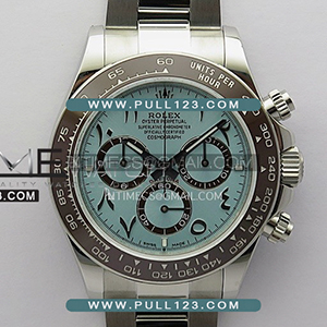 [4131 MOVE] Rolex Daytona 126506 Arabic Gain Weight SS QF V6 1:1 Best Edition - 롤렉스 데이토나 플래티넘 레퍼런스 베스트에디션 무게 추가버전