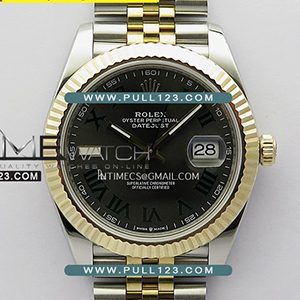 [3235 MOVE] Rolex DateJust 41mm 126333 Jubilee Bracelet Wrapped SS/YG 3E 1:1Best Edition - 롤렉스 데이져스트 오토매틱 쥬빌레 브레이슬릿 포금 베스트에디션