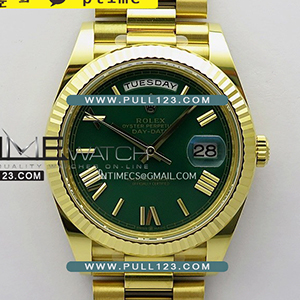 [3255 MOVE] Rolex DayDate 40mm 228238 904L YG THB V3  1:1 Best Edition - 로렉스 데이데이트 베스트에디션