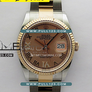 [3235 MOVE] Rolex DateJust 36mm 126231 Oyster Bracelet 904L SS/RG AR+F 1:1Best Edition - 롤렉스 데이져스트 오토매틱 오이스터 베스트에디션