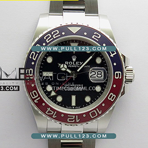 [3285 MOVE] Rolex GMT-Master II 126719 BLRO Blue/Red 904L SS Gold Factory V4 1:1Best Edition - 롤렉스 지엠티 마스터 베스트에디션