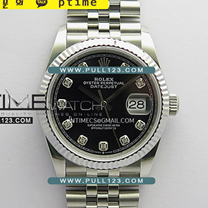[3235 MOVE] Rolex DateJust 36mm 126234 Jubilee Bracelet 904L SS V2 QF 1:1Best Edition - 롤렉스 데이져스트 텐포인트 쥬빌레 오토매틱 베스트에디션