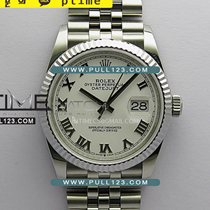 [3235 MOVE] Rolex DateJust 36mm 126234 Jubilee Bracelet 904L SS V2 QF 1:1Best Edition - 롤렉스 데이져스트 쥬빌레 오토매틱 베스트에디션