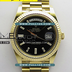 [3255MOVE] Rolex DayDate 228238 40mm 904L YG VSF 1:1 Best Edition - 로렉스 데이데이트 옐로우골드 베스트에디션