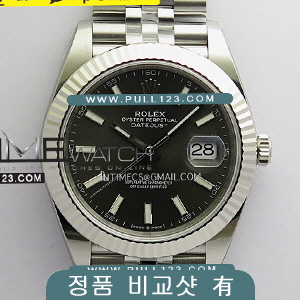 [3235 MOVE] Rolex DateJust 41mm 126334 904L SS ERF 1:1Best Edition - 롤렉스 데이져스트 오토매틱 베스트에디션