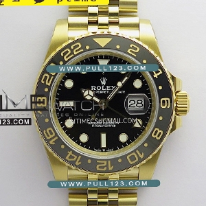 [3285 MOVE] Rolex GMT-Master II 126718 GRNR YG Gain Weight QF 1:1Best Edition - 롤렉스 지엠티 마스터 베스트에디션