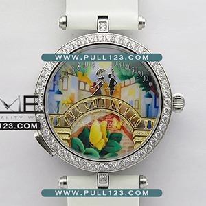 [RONDA QUARTZ] VanCleef & Arpels Lady Pont des Amoureux 38mm SS 5G Best Edition - 반클리프 앤 아펠 레이디 아펠 퐁 데 자모르 베스트에디션